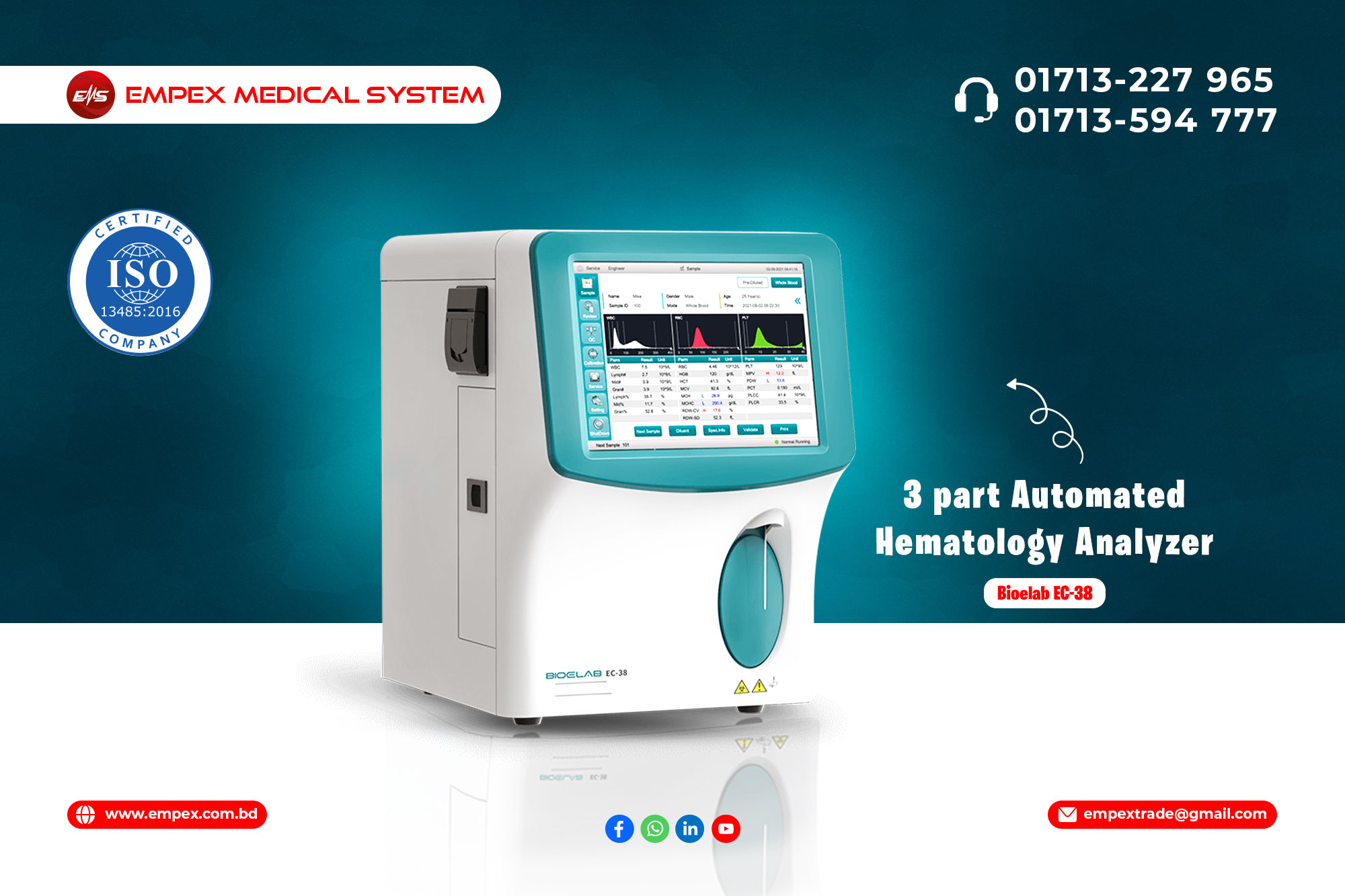 Cell Counter Bioelab EC- 38