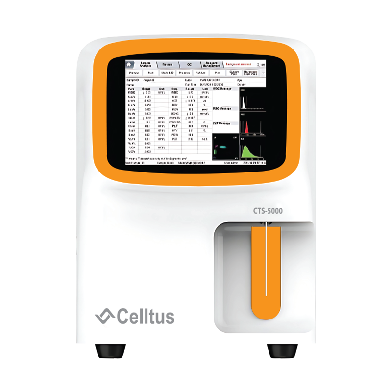 5 part Automated Hematology Analyzer/Cell Counter